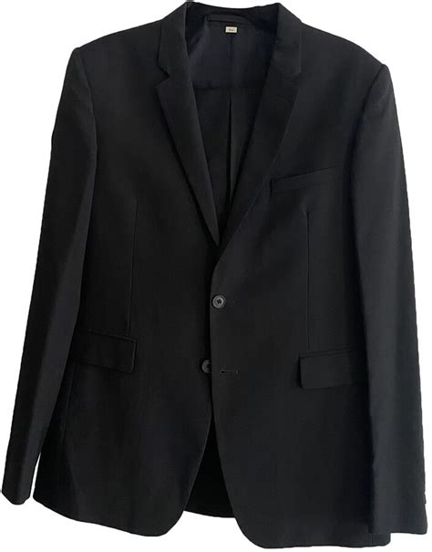 blazers burberry femme|Burberry black wool tuxedo suit.